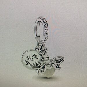 Pandora Silver Bee Charm Bracelet